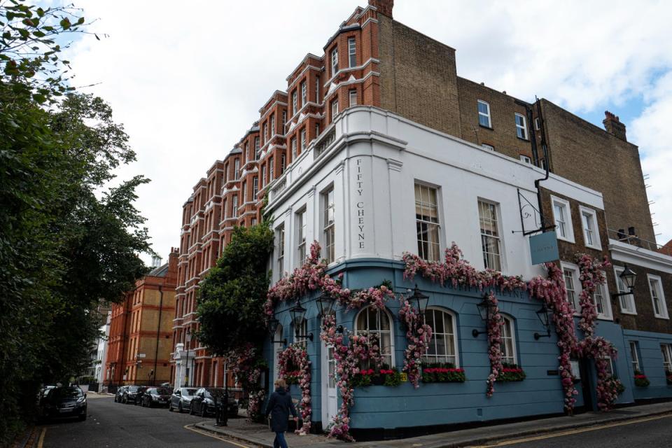 No. Fifty Cheyne on Cheyne Walk (Daniel Hambury/Stella Pictures Ltd)