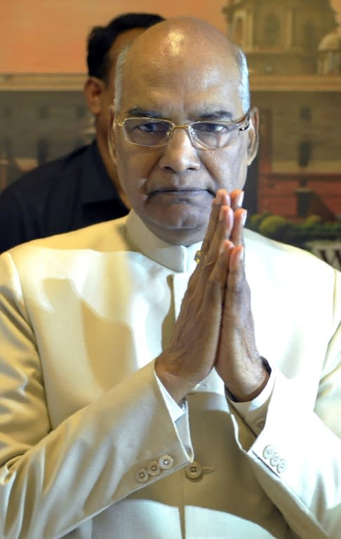 Ram Nath Kovind: assured of a presidential election victory