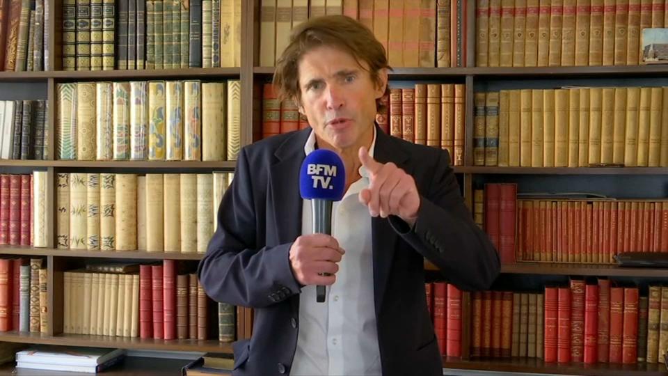 Arno Klarsfeld, l'avocat et membre de l'association des Fils et filles des déportés juifs de France, était l'invité ce lundi de BFM Story. - BFMTV