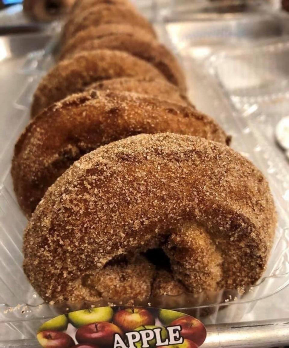 Apple cider donuts from Shore Good Donuts in Ship Bottom.
