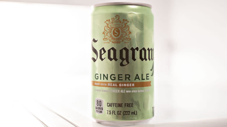 A can of ginger ale