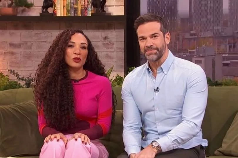 Morning Live's Michelle Ackerley and Gethin Jones