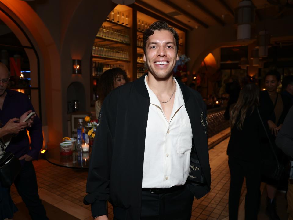 Joseph Baena at the premiere of "Fubar" held at The Grove on May 22, 2023 in Los Angeles, California