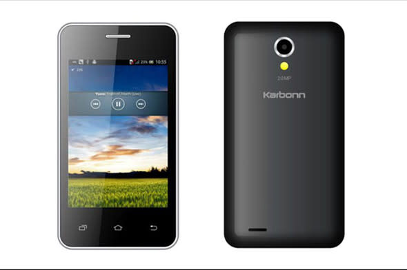 The £26 Karbonn smartphone