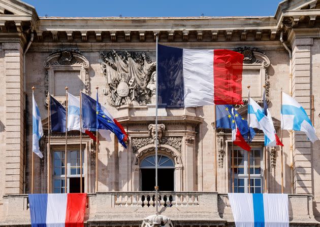 L'Hôtel de ville de Marseille, photographié au mois de septembre en marge de la visite d'Emmanuel Macron. Ludovic Marin/Pool via REUTERS (Photo: POOL New via Reuters)