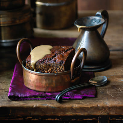 Black tea sticky toffee pudding by Ravinder Bhogal for Tea India