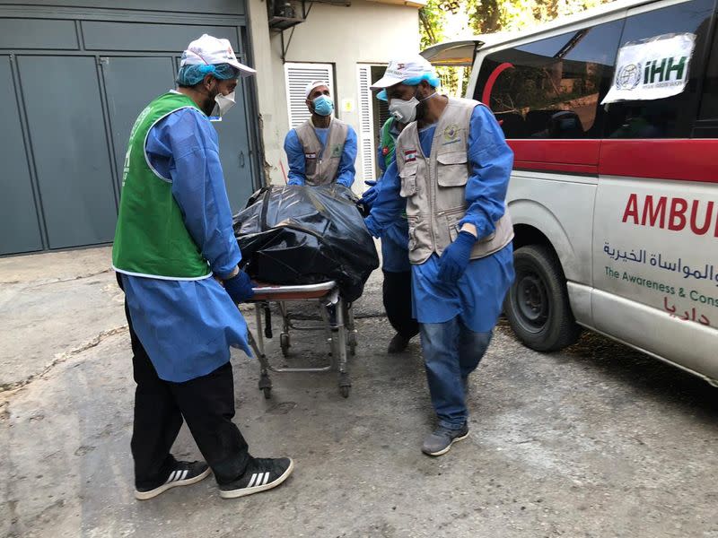 Aftermath of Tuesday's blast in Beirut's port area