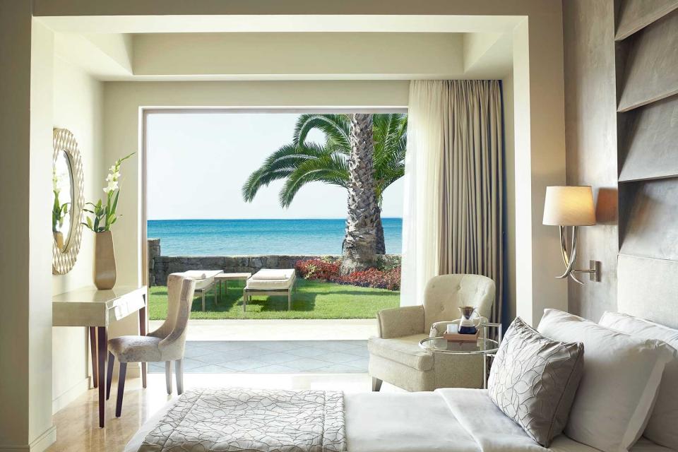 Guest room at Sani Resort