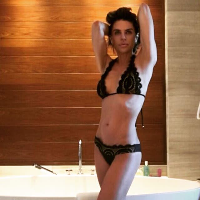 <p>The former <em>Days of Our Lives</em> star has previously opened up about <a href="https://people.com/health/lisa-rinna-secrets-bikini-body/" rel="nofollow noopener" target="_blank" data-ylk="slk:her fitness routine;elm:context_link;itc:0;sec:content-canvas" class="link ">her fitness routine</a>, saying “it’s really good to move everyday" and that she's "real consistent" with her workouts, which include everything from dance (duh) to yoga, spin and hiking. </p>