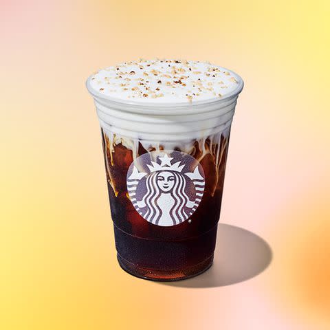 <p>Starbucks</p> Starbucks' White Chocolate Macadamia Cream Cold Brew