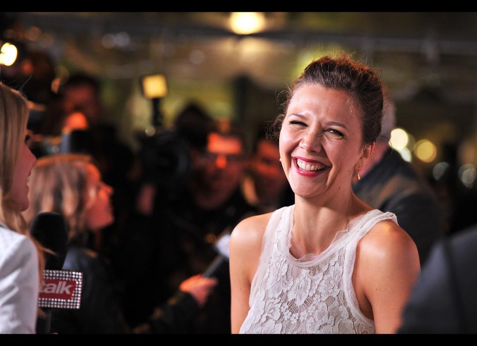 Actress Maggie Gyllenhaal arrives at "Hysteria" Premiere at Roy Thomson Hall during the 2011 Toronto International Film Festival on Sep. 15, 2011 in Toronto, Canada.  (George Pimentel, WireImage)