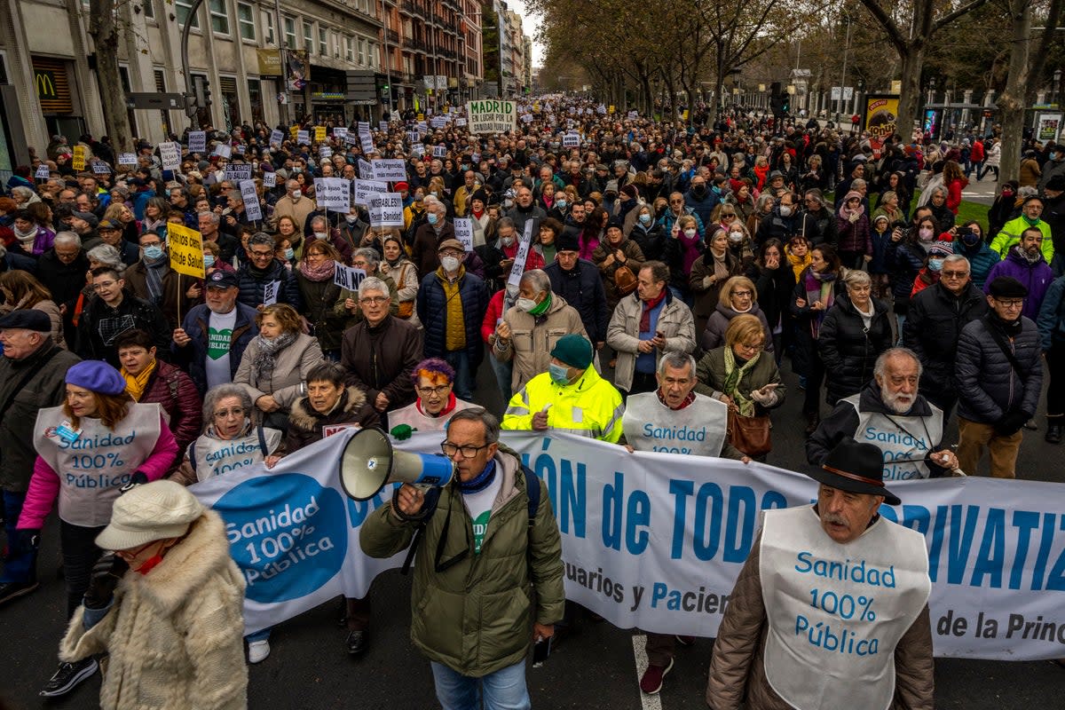 ESPAÑA-PROTESTA-SANIDAD (AP)