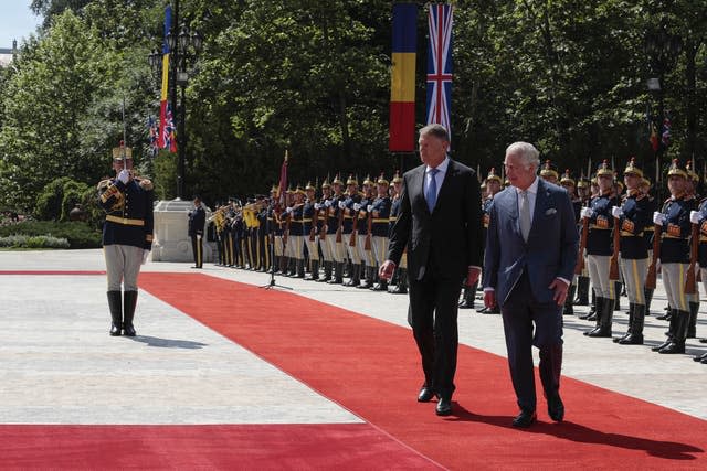 Vizita Regelui Carol al III-lea în România