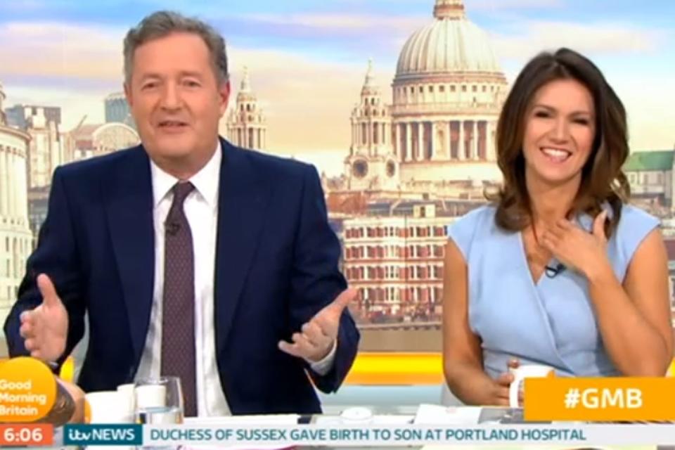 Piers Morgan's 'gender-fluid' royal baby tweet sparks furious backlash as he 'fails to muster enthusiasm'