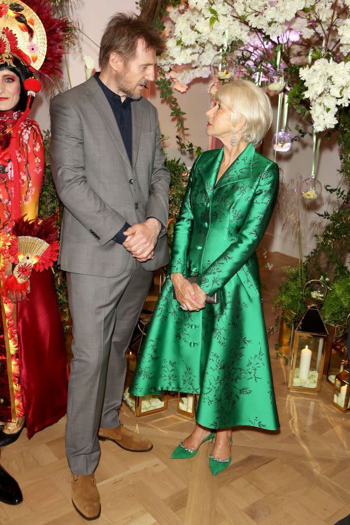 Helen Mirren and Liam Neeson