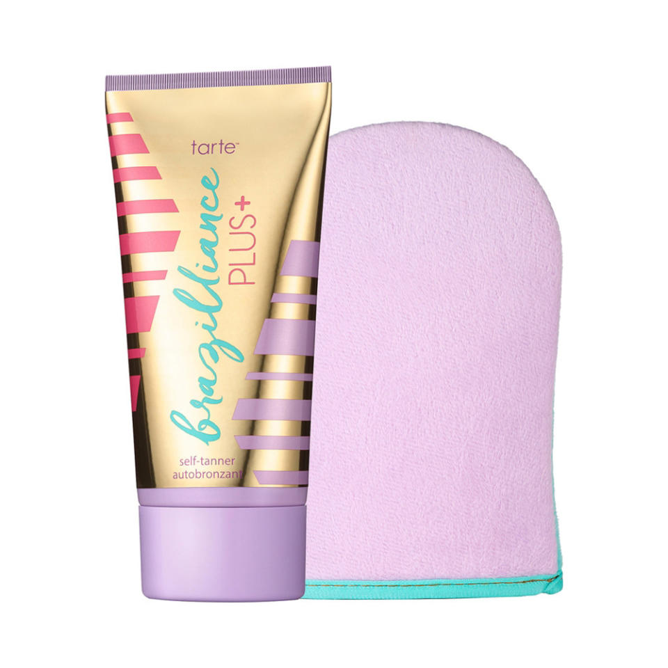 Tarte Brazilliance Plus + Self-Tanner with Mitt. (Photo: Ulta)