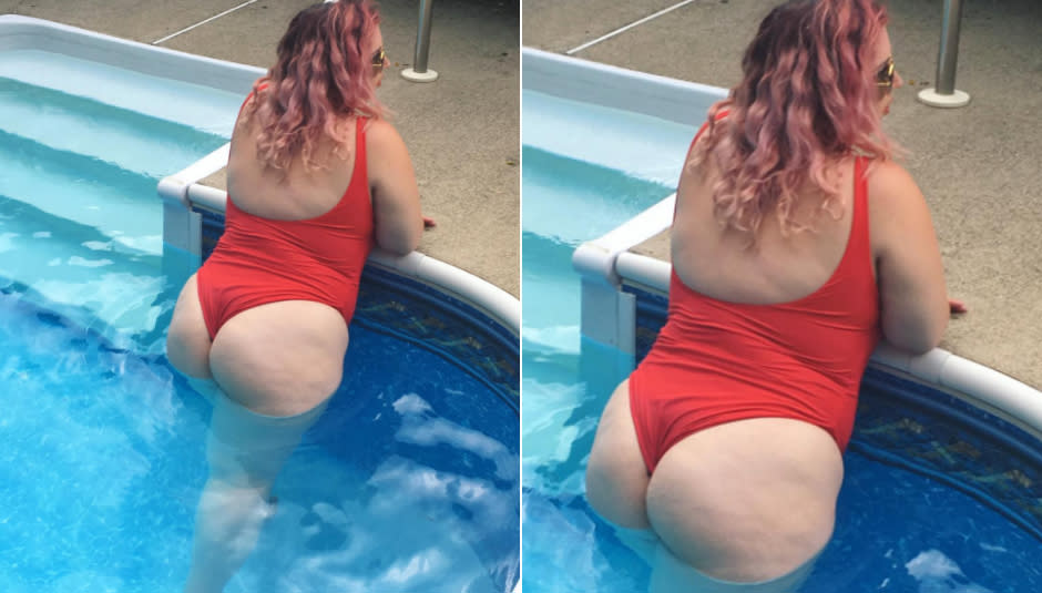 Liz Black is all about body positivity. (Photo: Instagram/psitsfashion)