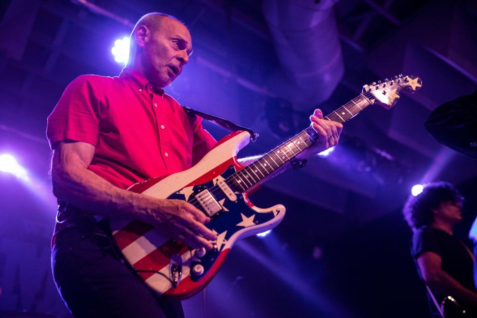 MC5 guitarist Wayne Kramer performed during the Heavy Lifting Tour at El Club in Detroit in May 2022.