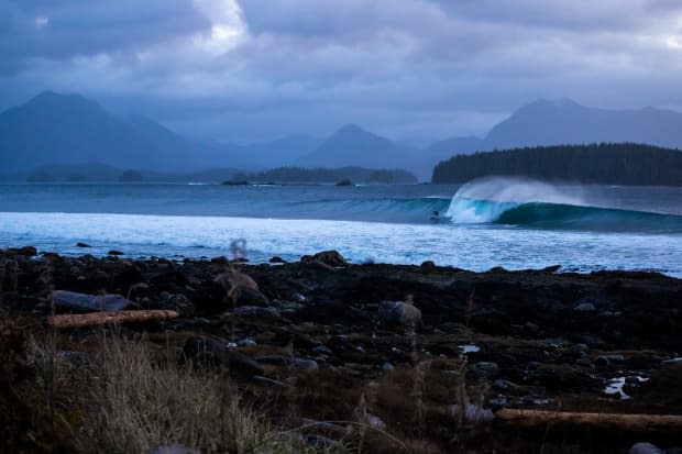 Pete Devries takes advantage of the lack of crowd during a dawn patrol surf at his favorite spot.<p>Marcus Paladino</p>