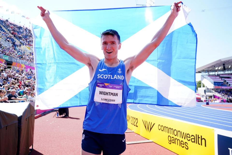 Jake Wightman had to settle for bronze in the men’s 1500m (Martin Rickett/PA) (PA Wire)