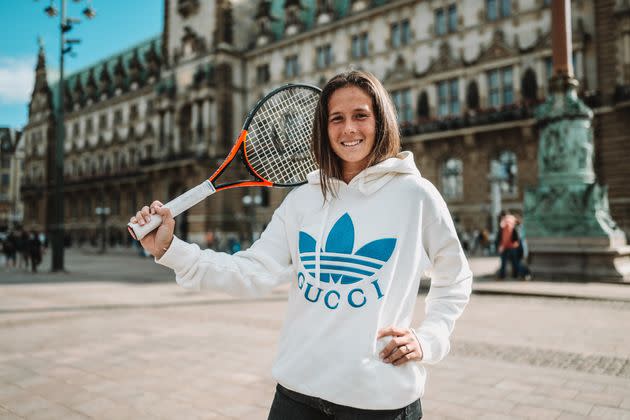 Kasatkina, seen here on July 16, 2022, told a blogger that she would never be able to hold her girlfriend's hand in public in Russia. (Photo: Alexander Scheuber via Getty Images)