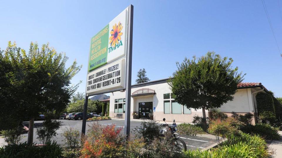 Transitions-Mental Health Association or TMHA is a non-profit organization covering San Luis Obispo and North Santa Barbara Counties offering a variety of mental health services. This office is on High Street in San Luis Obispo, seen here Aug. 23, 2023.