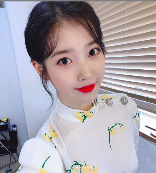 韓女星IU，圖片取自instagram@dlwlrma