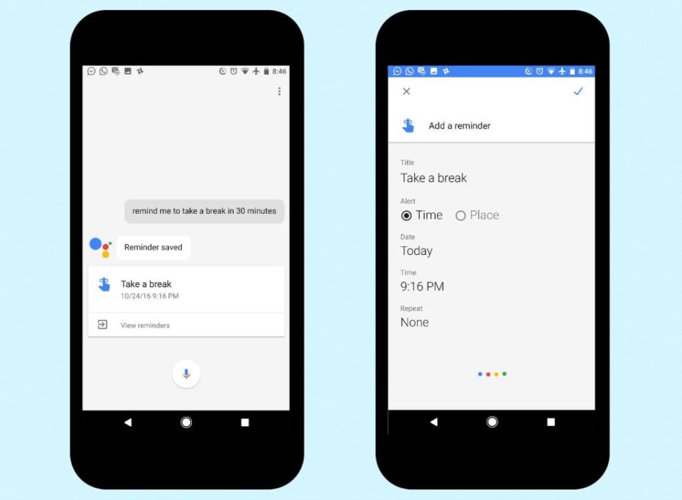 best Google Assistant commands: Set important reminders