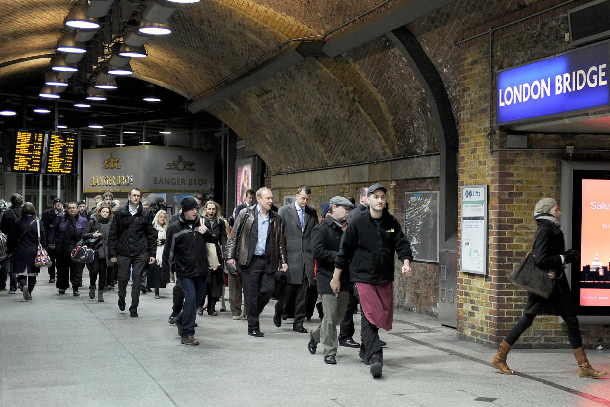 A commuter accused of fare dodging is said to have attacked staff at London Bridge: Rex