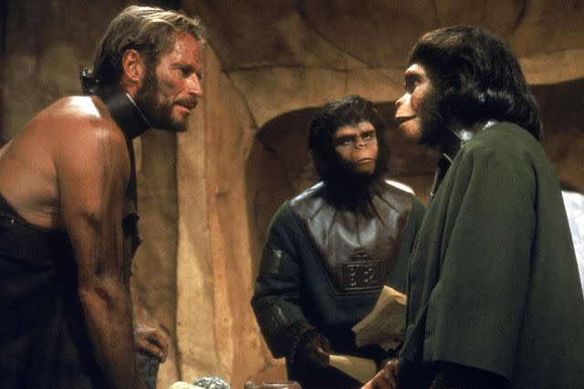 <p>20th Century Fox/Kobal/Shutterstock</p> Charlton Heston in "Planet of the Apes" (1968)