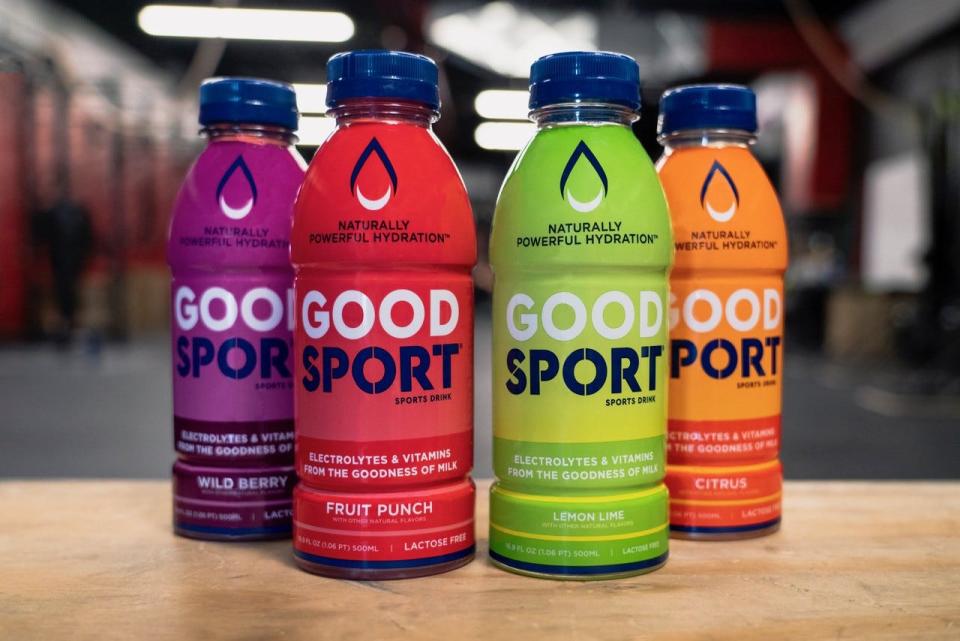 GoodSport has electrolytes and carbohydrates from milk, but it's lactose free. The Illinois-based drink is being introduced in the Milwaukee area.