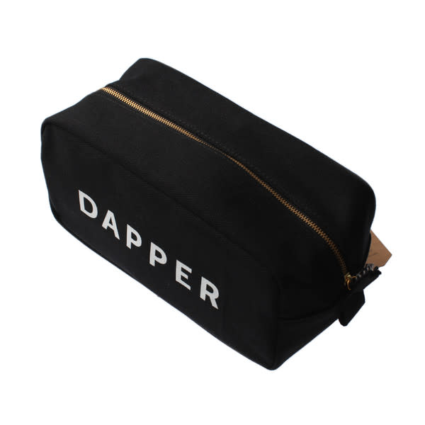 Fill this up with dad’s favorite grooming tools to keep him looking spiffy. Izola Dopp Kit ($48)