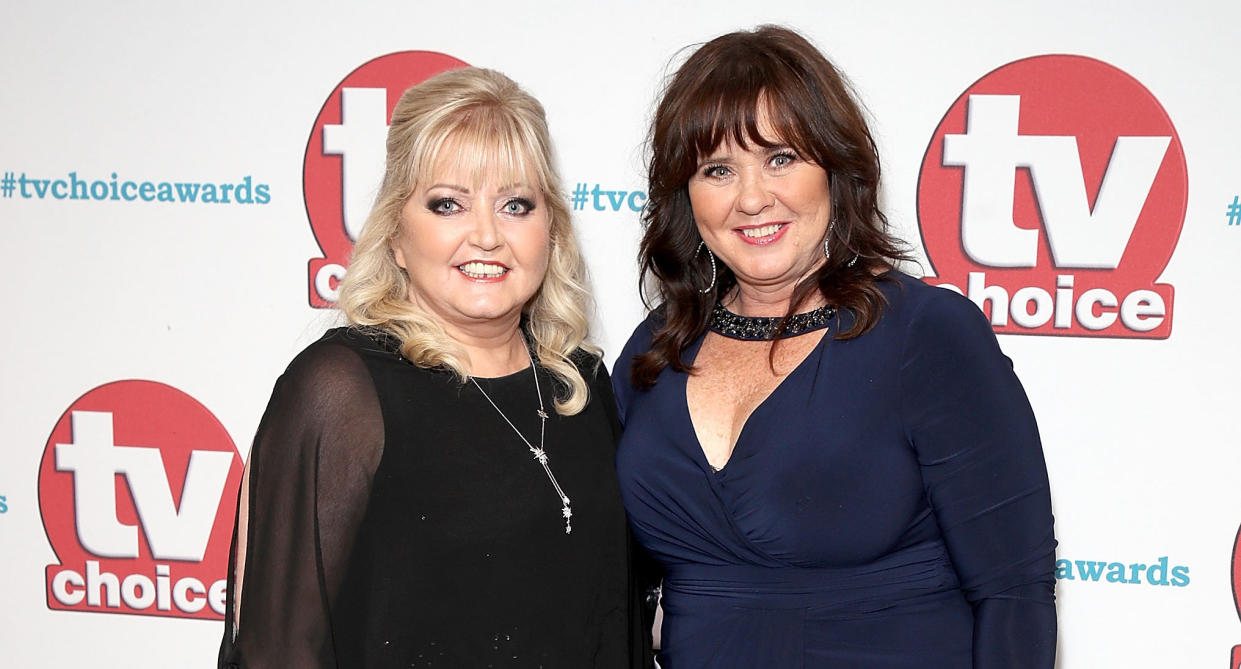 Coleen Nolan has concerns for sister Linda Nolan undergoing cancer treatment while the coronavirus pandemic continues.  (Mike Marsland/WireImage)