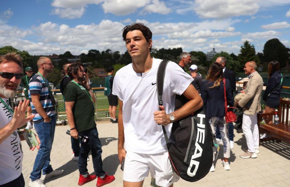 taylor fritz wimbledon 2022