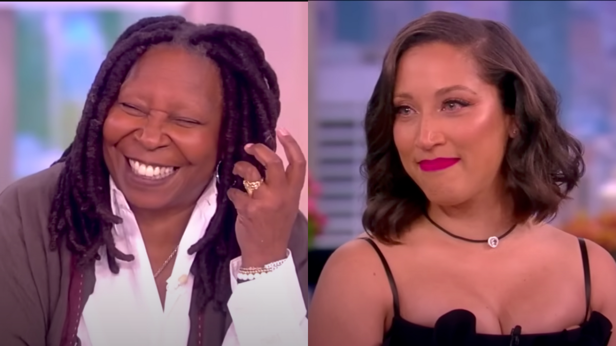 1200px x 675px - Whoopi Goldberg And Robin Thede Share Emotional Moment On 'The View'