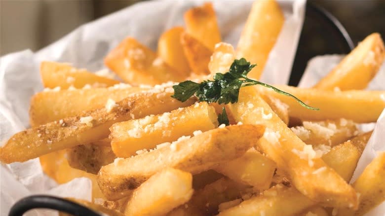 Parmesan truffle fries