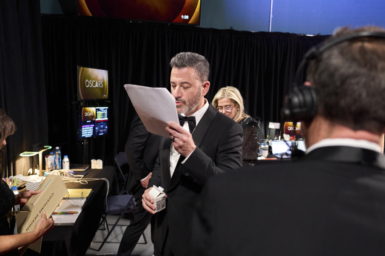 THE OSCARS - The 96th Oscars held on Sunday, March 10, 2024, at the Dolby¨ Theatre at Ovation Hollywood and televised live on ABC and in more than 200 territories worldwide. (Disney/Greg Williams)
JIMMY KIMMEL