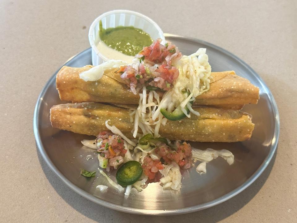 The Chicken Basil Taquitos are a fun snack