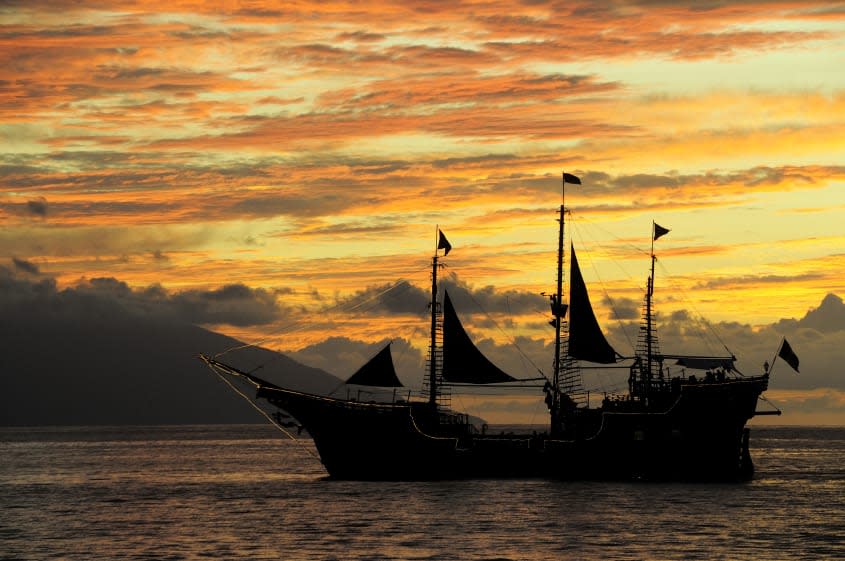 Sunset in Puerto Vallarta.