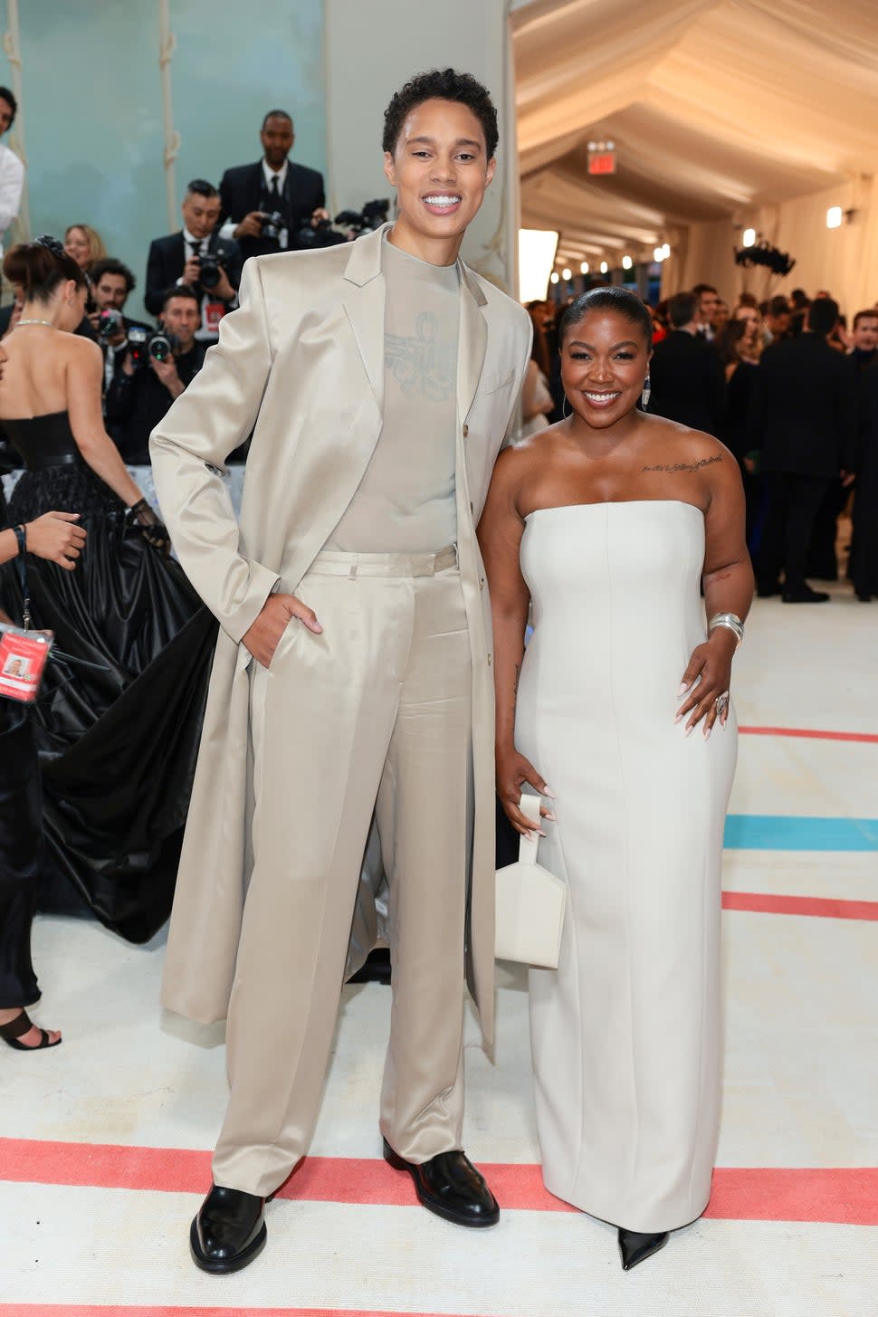 brittney griner cherelle griner met gala 2023