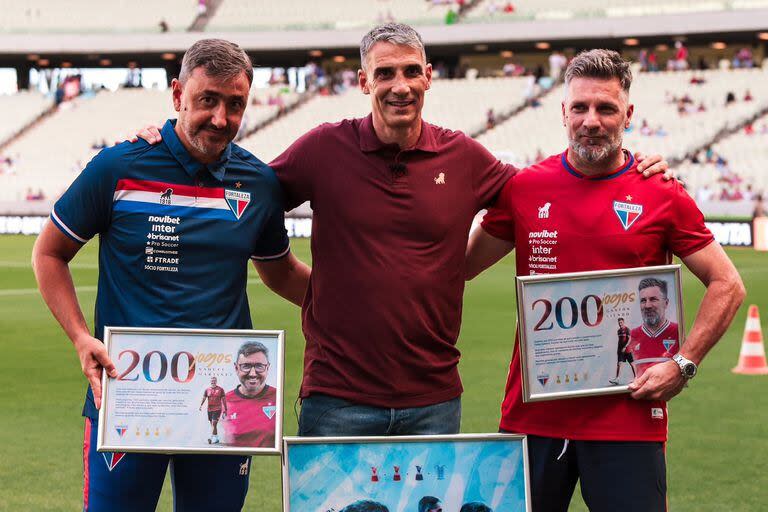 Juan Pablo Vojvoda y su cuerpo técnico cumplieron 200 partidos al mando de Fortaleza