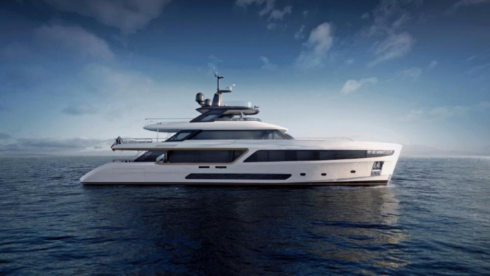 The Benetti Motopanfilo is a new retro Superyacht design with many modern features