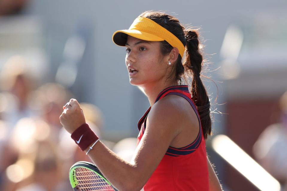 Emma Raducanu will likely face world no1 Ash Barty in the fourth round at the US Open (Getty Images)