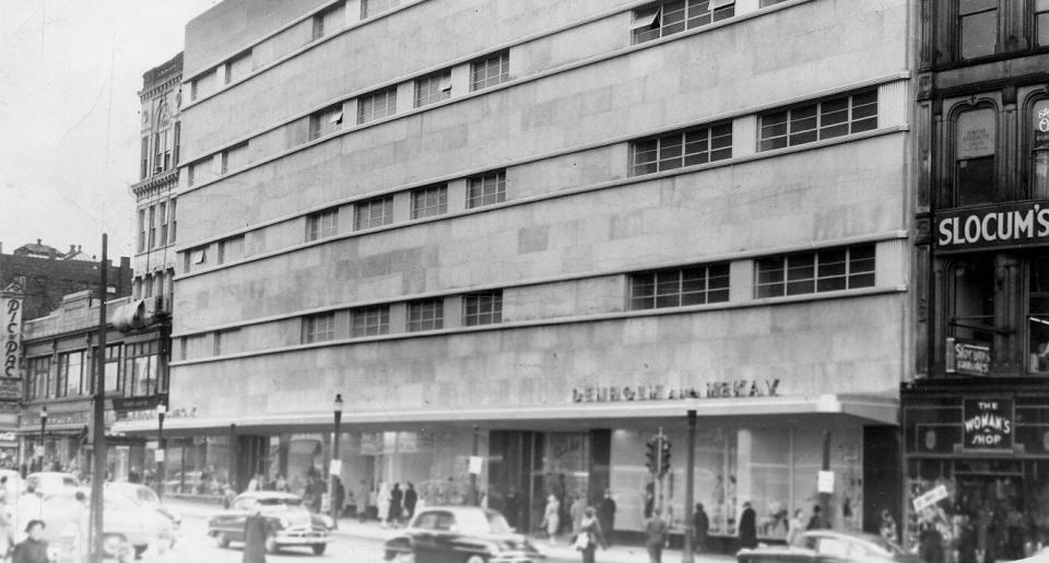 The department store in 1951. The facade looks much the same.