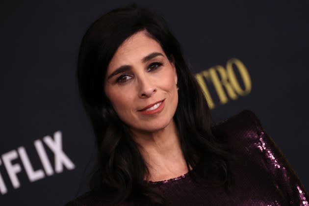 Sarah Silverman at the 'Maestro' premiere. - Credit: David Livingston/WireImage