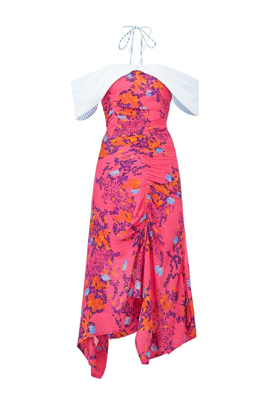 Tanya Taylor Pink Virgina Dress