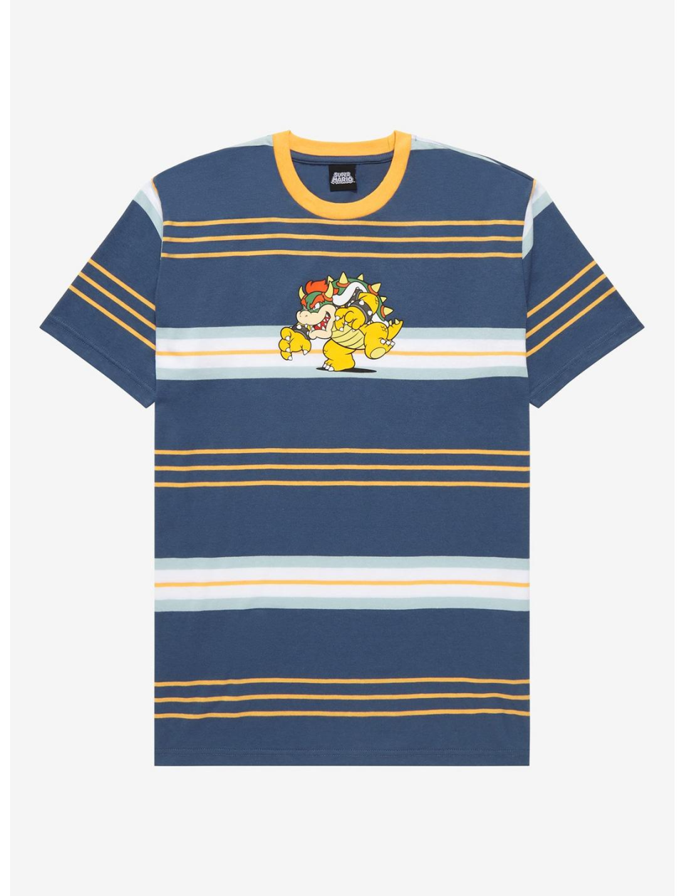 Nintendo Super Mario Bros. Bowser Striped T-Shirt