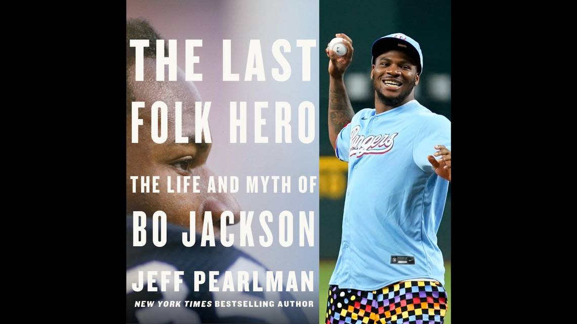 A new book by Jeff Pearlman chronicles the career of one of the greatest athletes who ever lived, Bo Jackson. Does Dallas Cowboys linebacker/defensive lineman Micah Parsons (R) compare?