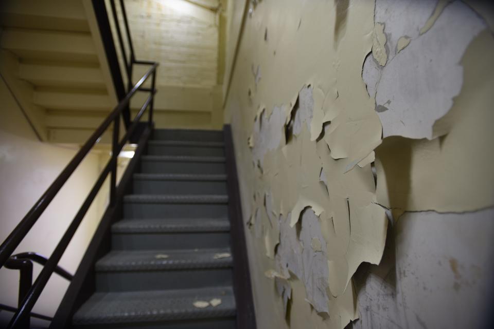 A tour of the former Masonic Temple in downtown Lansing, seen Wednesday, March 27, 2024.