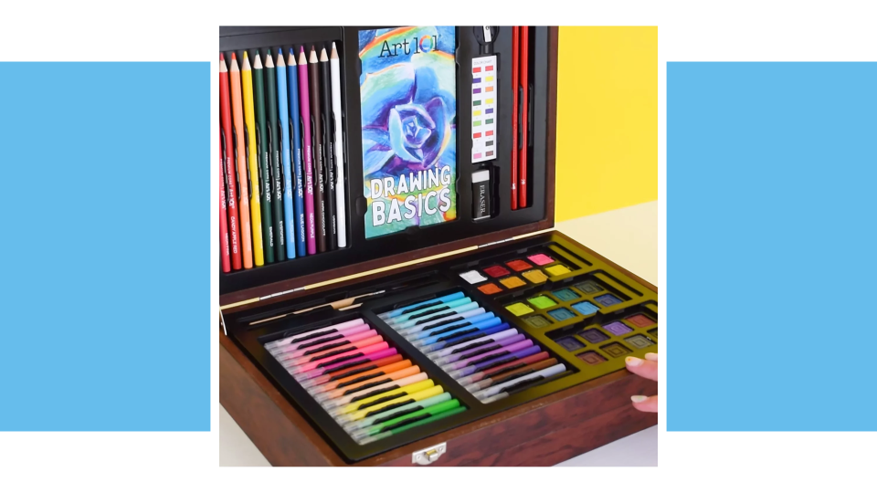 Arts and crafts gifts for kids: A fully stocked art kit